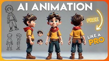 How to Create AI Animation Like a Pro For FREE | Consistent Character