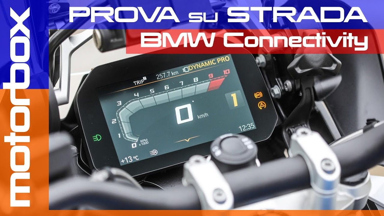 BMW R 1250 GS | La prova dell'infotainment Connectivity - YouTube