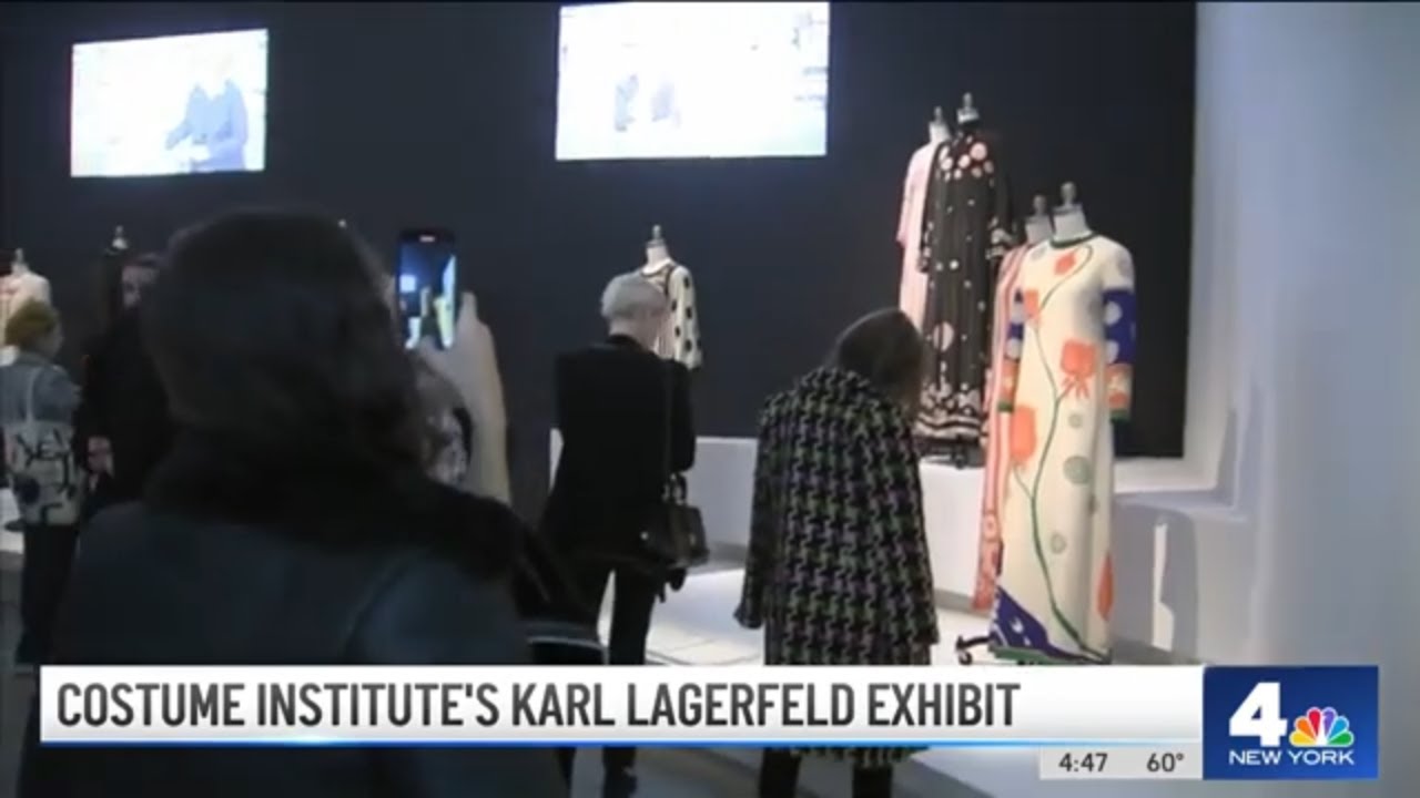 Silk camellias and bathroom tiles: Karl Lagerfeld's designs and influences  unveiled in Met (fashion) show