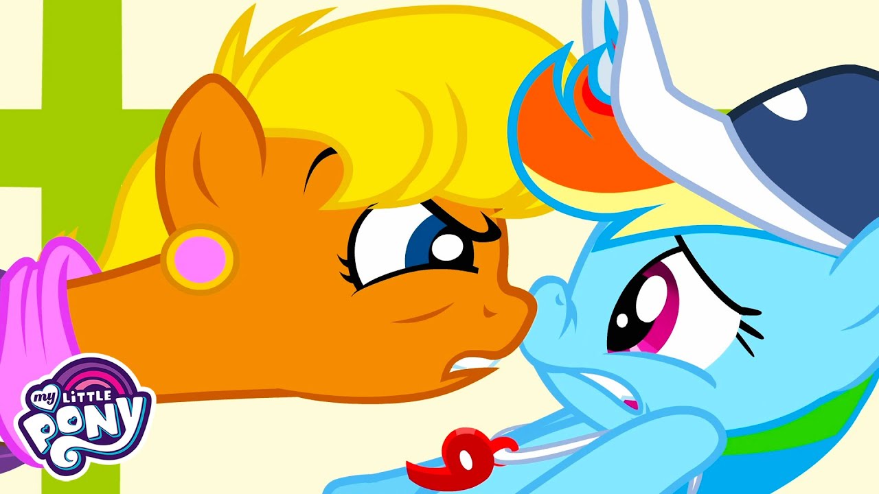 My Little Pony: Friendship is Magic S4 E5 🌈 Flight to the Finish 💜 MLP FULL EPISODE