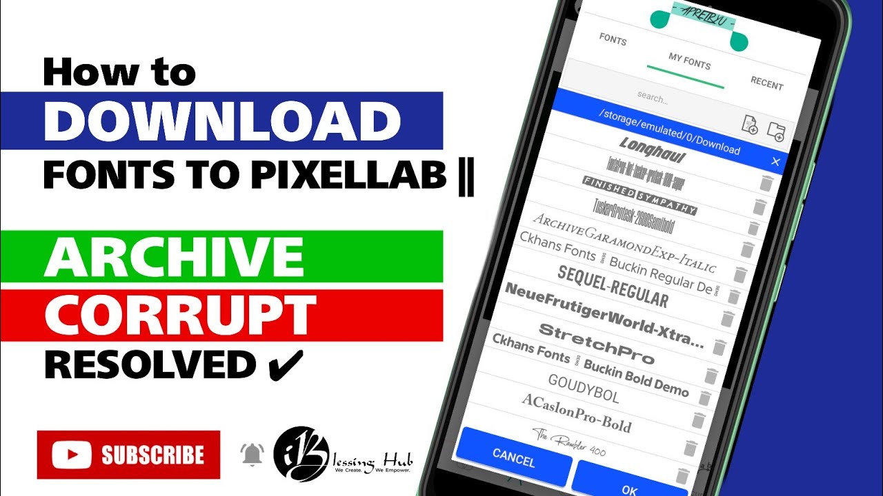 How To Download More Fonts To Pixellab Archive Corrupt Problem how-to-download-more-fonts-to-pixellab-archive-corrupt-problem