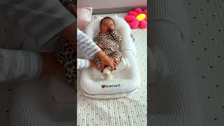 The Best Baby Lounger for Safe Sleep! 😴👶#BabyLounger #NewbornCare #SafeSleep #MomHacks