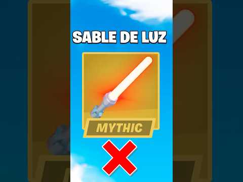 El SABLE de LUZ ya no es MITICO LEGO Fortnite Star Wars