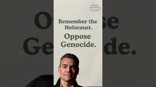 Remember the Holocaust. Oppose Genocide.