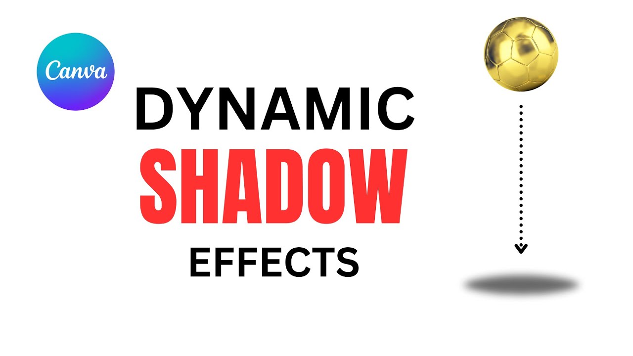 Create a Dynamic Shadow Effect in Canva