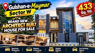 Gulshan-e-Maymar Ka Exceptional House! 🔥 433 Sq. Yards | Sector W | 3+3 Bedrooms | Brand New