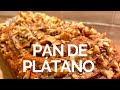 El MEJOR Pan De Plátano Vegano 🌱🍌🙂 - Cero Desperdicio (Zero Waste)