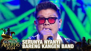 PALING DITUNGGU!! Kangen Band - Terbang Bersamaku | INDONESIAN COMEDY AWARDS 2024