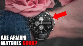 Are Armani Exchange Watches Good
