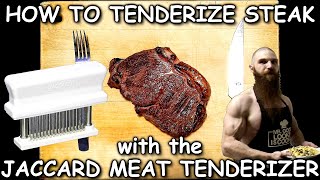 Carnivore Kitchen How To Tenderize A Steak With The Jaccard Meat Tenderizer Carnivore Diet Tips