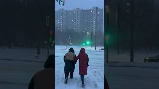 Москва утопает в снегу #москва #россия #зима #новыйгод # Россия #кудасходитьвмоскве