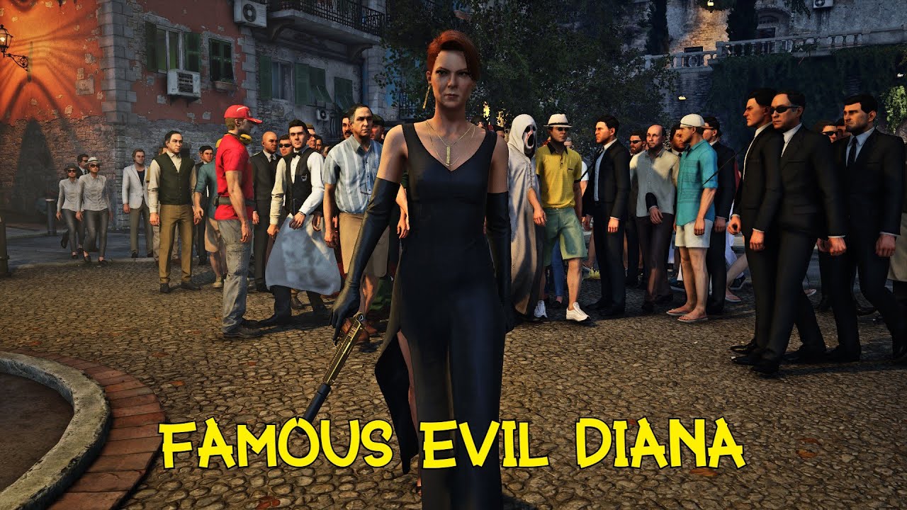 Famous Evil Diana | All NPC Follow Diana