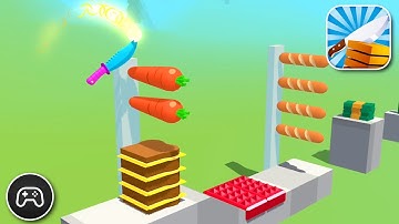 Slice It All - Gameplay Walkthrough Part 120 - Survival Game Levels 505-507 (iOS, Android)