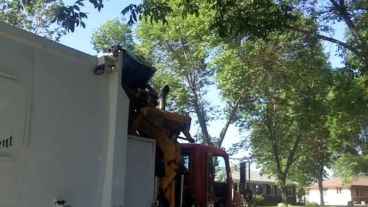 oak creek garbage truck part 1 YouTube