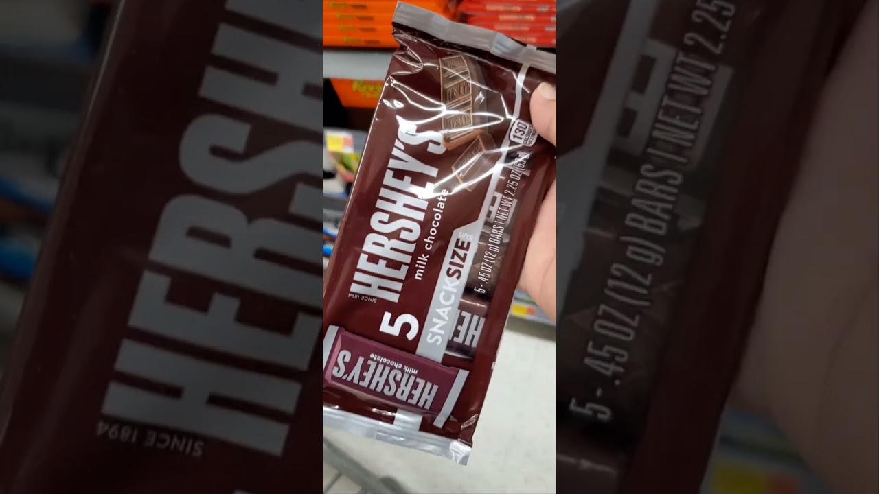 HERSHEY'S Milk Chocolate Snack Size 