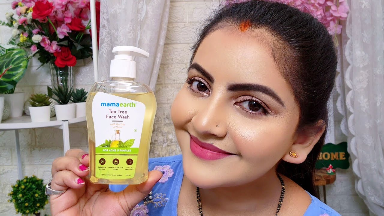 how to remove acne and pimples | #acnefreenaturally | Mamaearth tea tree facewash | RARA | neemwash