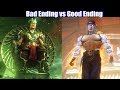 MK11 Good Ending vs Bad Ending (DLC Update) - Mortal Kombat 11 Aftermath