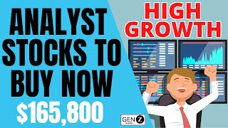 Top Growth Stocks To BUY Now From Wall Street Analysts!