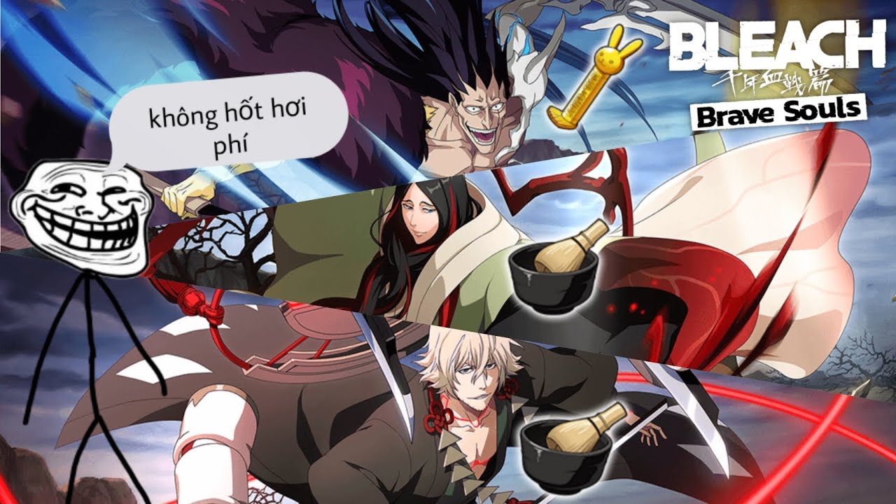 REVIEW BỘ 3 BEYOND BANKAI RETSU,KENPACHI,KISUKE BLEACH BRAVE SOULS