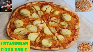 Ustasından Gerçek İtalyan Neapolitan pizza hamuru, pizza sosu, patatesli pizza tarifi Nasıl Yapılır?