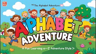 The Alphabet Adventure 🔤✨ A Fun Learning Journey | Animation Journey
