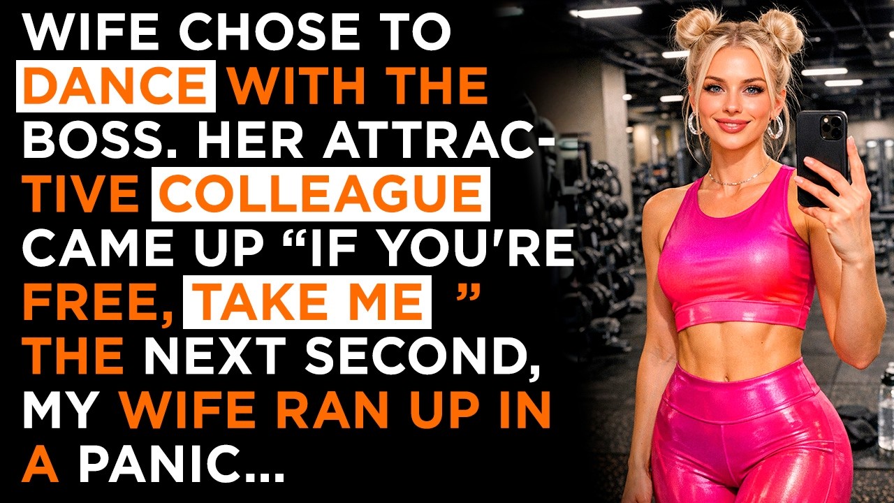 Wife chose to dance with the boss. Her attractive colleague came up “If you're free...