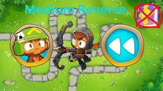 How to beat Monkey Meadow Medium Reverse with Quincy and NO MK