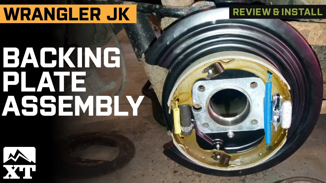 Jeep Wrangler JK Backing Plate Assembly Review & Install