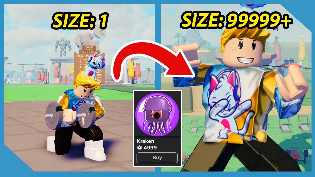 How I Became The Biggest Player Ever In Roblox Gym Simulator Youtube - guys i found one of the only good simulators on roblox