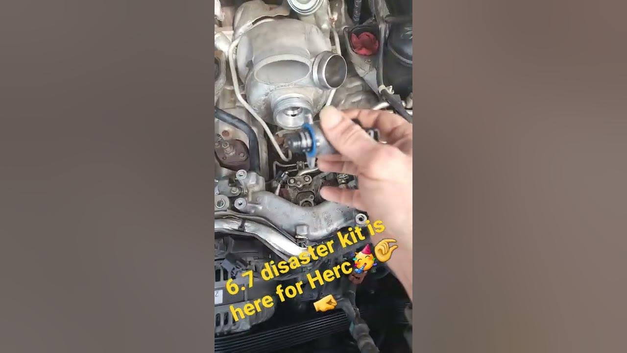  6 7 powerstroke cp4 disaster kit is here youtube