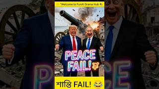 GAZA PEACE PLAN FAIL! 😂🔥#funny #comedy #shorts