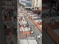 CHP&#39;nin Trabzon mitingi öncesi en işlek caddesinde istiklal marşı okundu ve işte manzara!