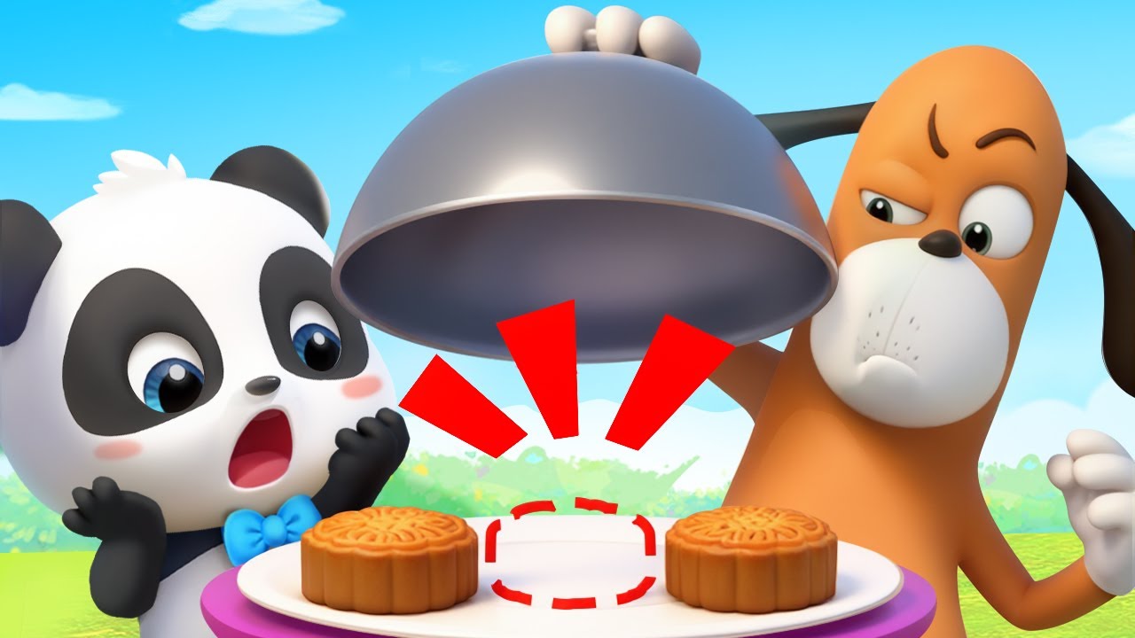 Who Took the Mooncake? | Magical Chinese Characters | Kids Cartoon | BabyBus TV