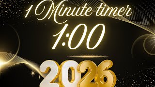 Famous 1-Minute New Year 2026 Countdown Timer 🎆 | Happy New Year! Net Worth