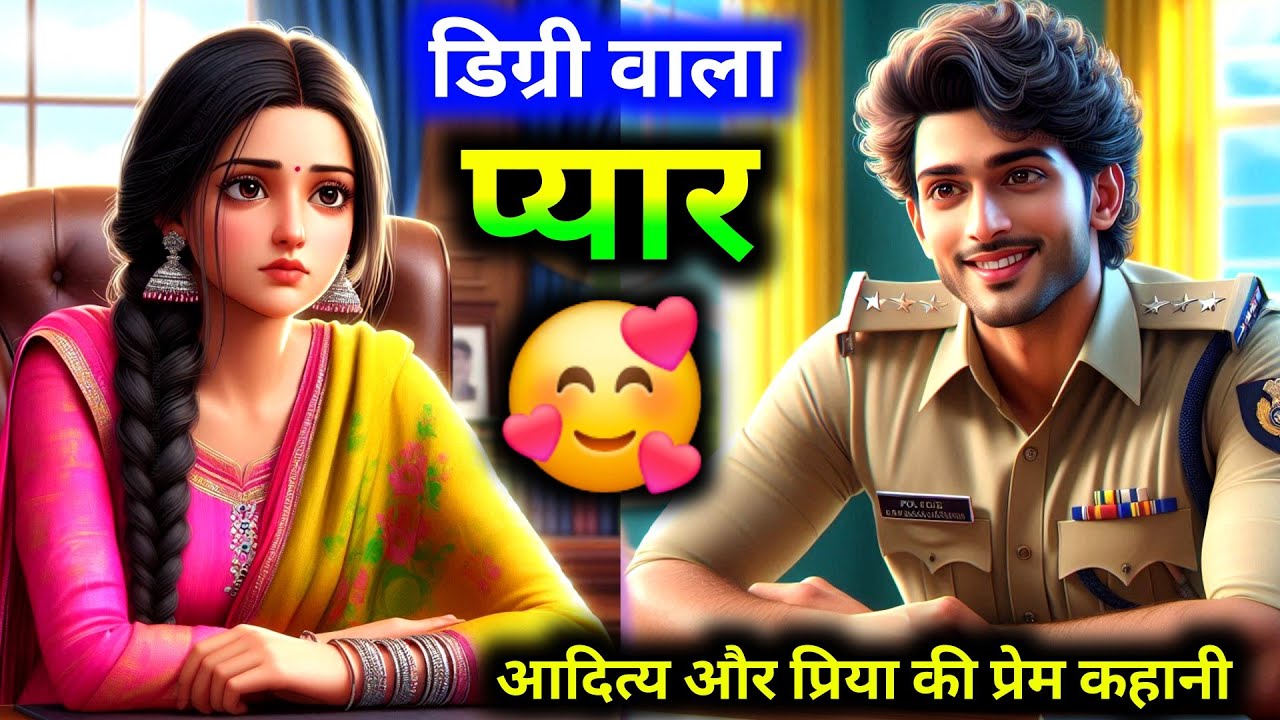 डिग्री वाला प्यार। आदित्य और प्रिया की प्रेम कहानी। Hindi stories_emotional story #kahaniyan #story