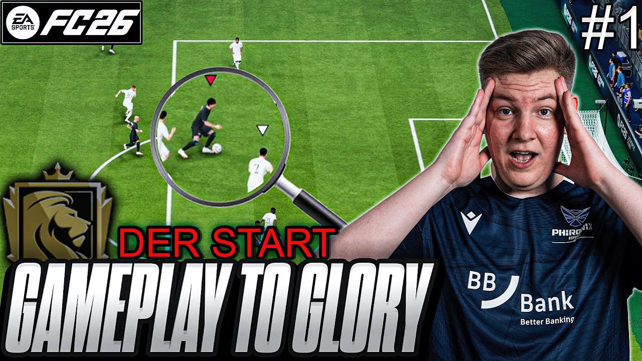 Nur mit Gameplay zur Glory! ⚡ FC 26 Road to Glory #1 - Der Start | SAKUL
