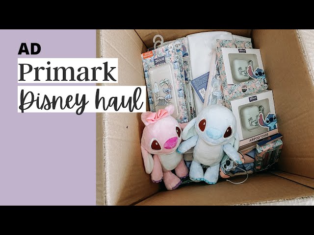 GIFTED PRIMARK DISNEY HAUL  New Lilo & Stitch Range 