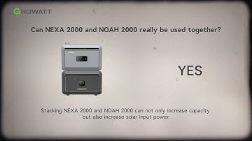 How to Expand Solar & Battery Power with NEXA 2000 + NOAH 2000 | Growatt Stacking Guide