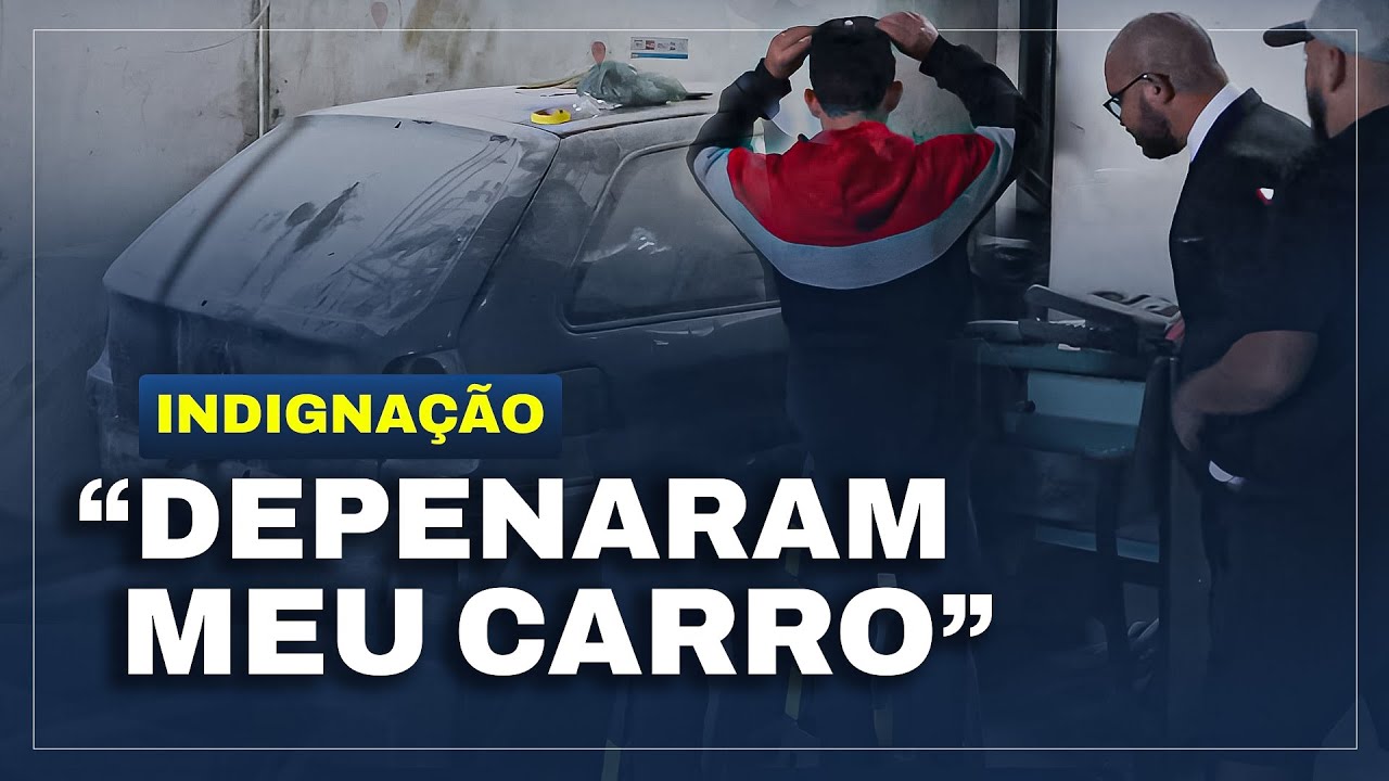 CARRO fica 2 anos na FUNILARIA e continua DESMONTADO - CLIENTE LESADO!