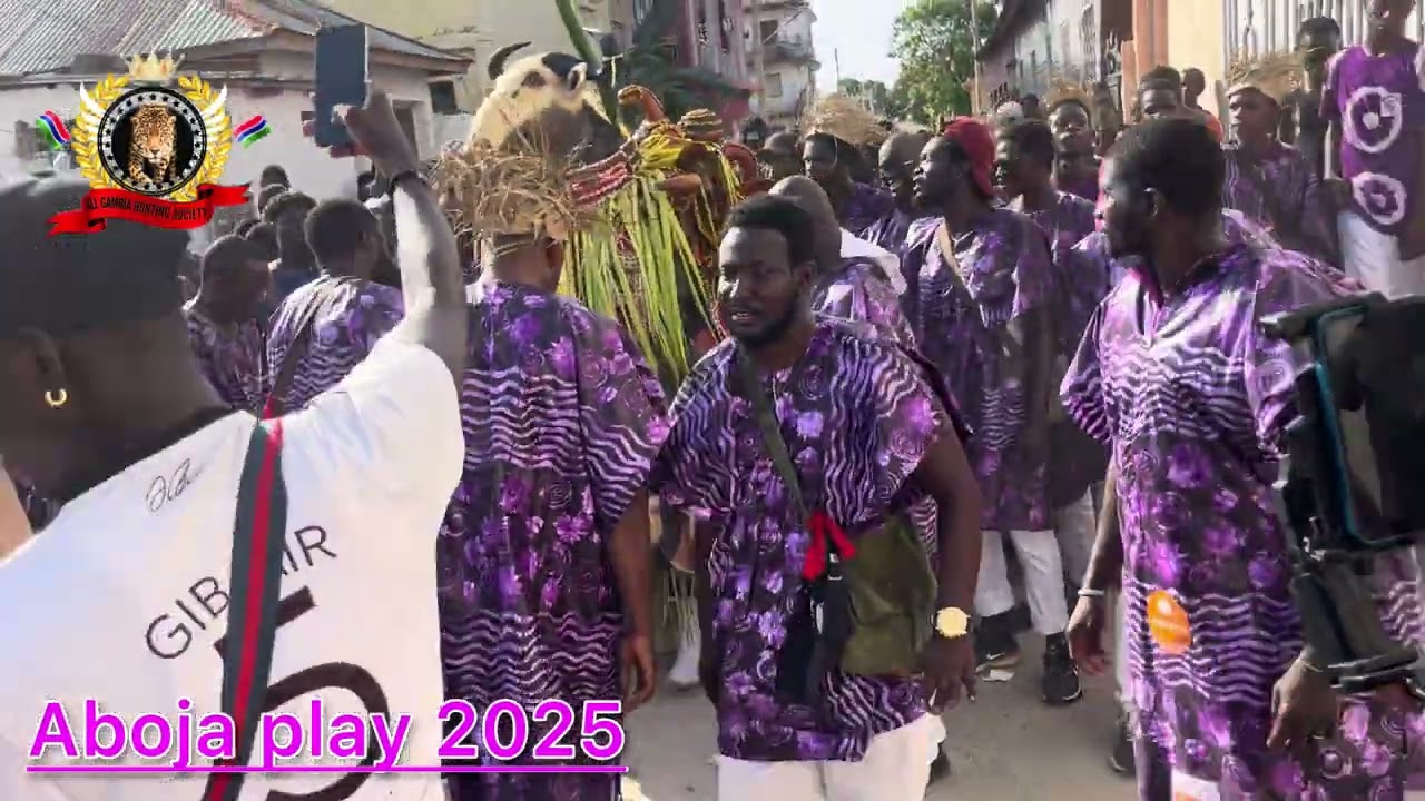 Odilleh hunting society, The Gambia aboja play 2025, 4 o’clock.