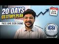 20 DAYS Study Tips for CS JUNE 2026 Exams🔥I CS Executive & Professional I CS Shantanu Goel