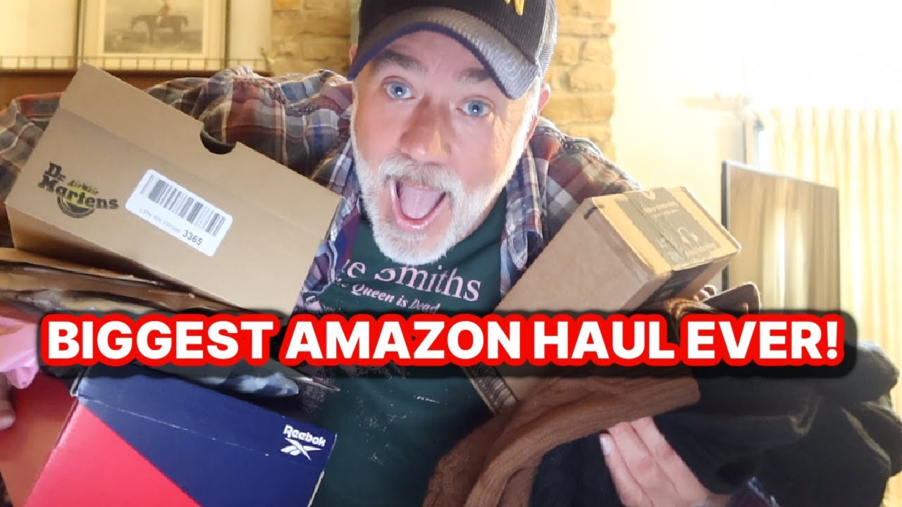 BIGGEST AMAZON HAUL EVER! YouTube