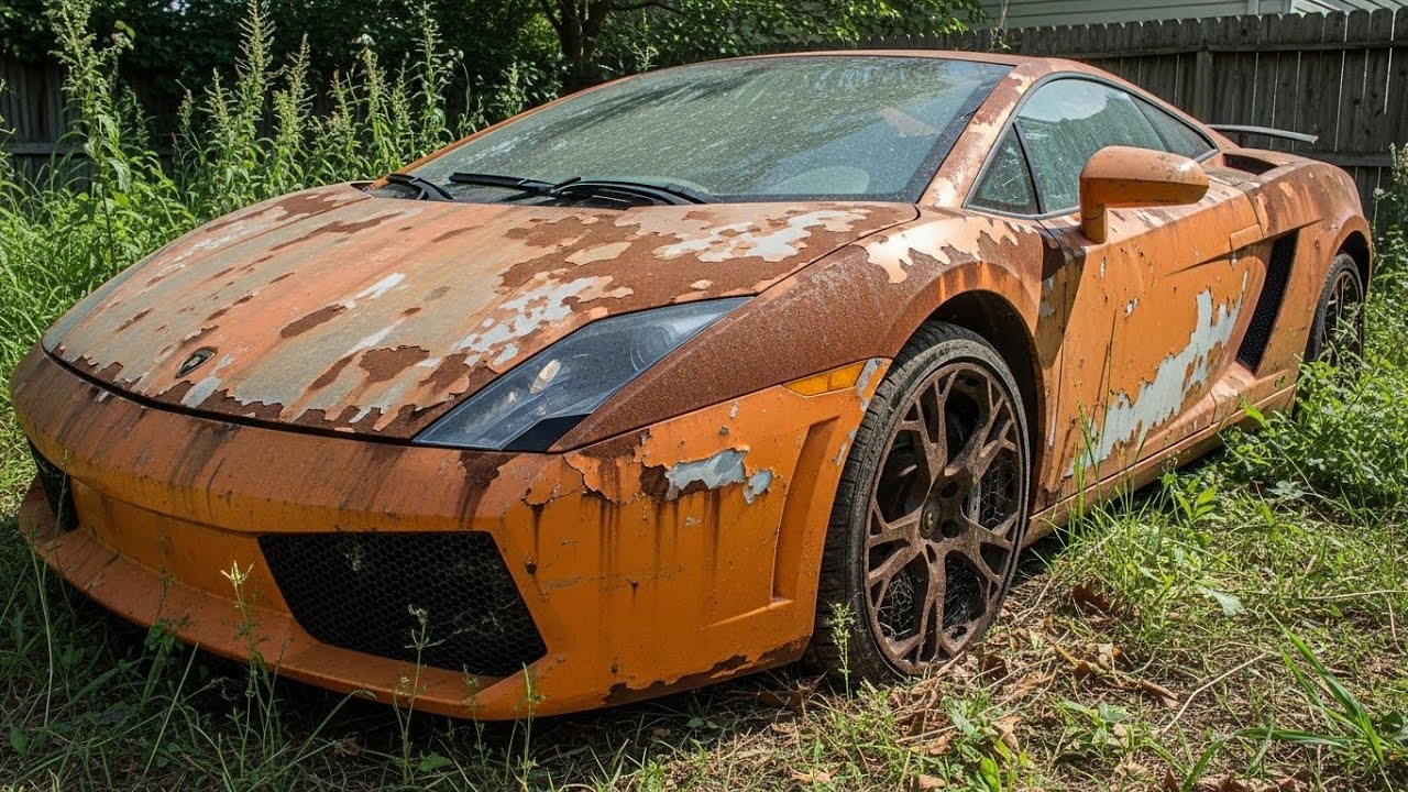 ABANDONED Lamborghini Gallardo LP 560-4 FOUND in Backyard | Complete Restoration