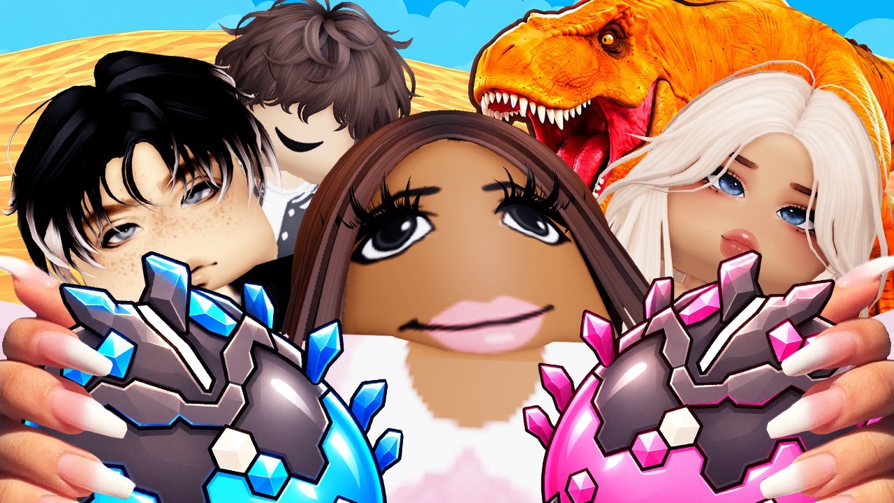 ✨  We Played Roblox STEAL AN EGG...