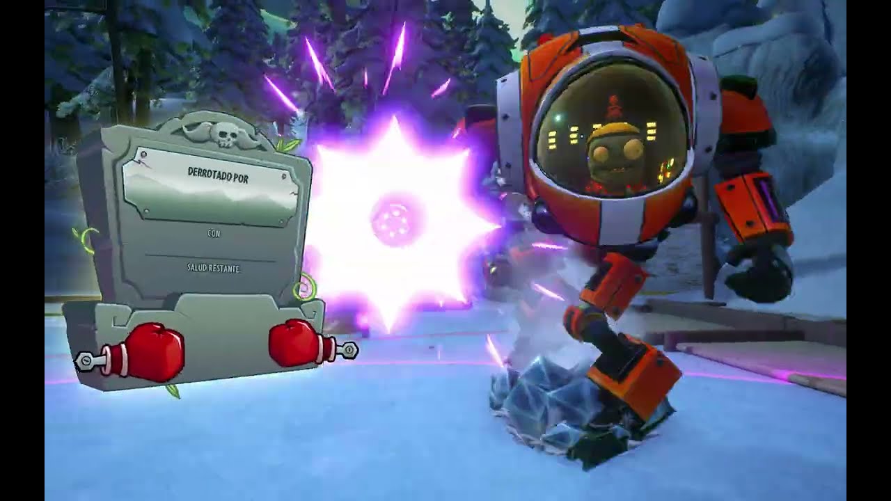 Defendiendo el Arroyo Helado en Plants Vs  Zombies Garden Warfare 2 
