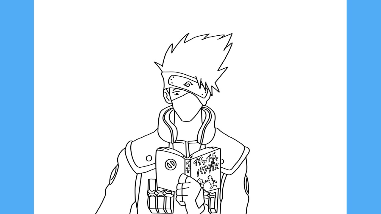 Desenhos  Naruto sketch drawing, Kakashi drawing, Anime sketch