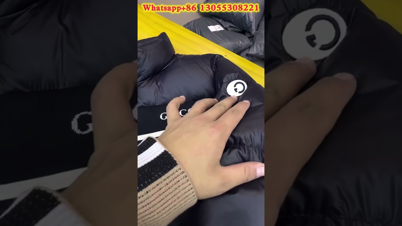 Gucci Nylon puffer jacket Black Review from Supkicks 