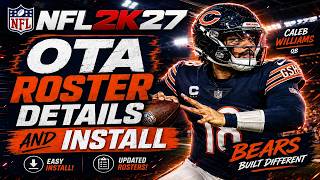 OTA Roster Install and Info | PCSX2 | NFL 2K5 | NFL 2K27 Coming Soon | Update