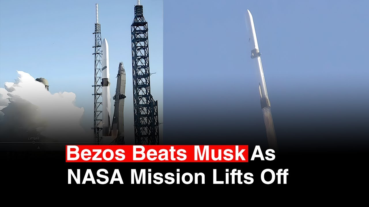 СРОЧНО: Blue Origin Джеффа Безоса запускает марсианский зонд НАСА после задержки