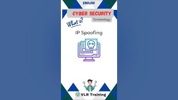 What is IP Spoofing? cyber security terminology#education #vlrtraining #cybersecurity